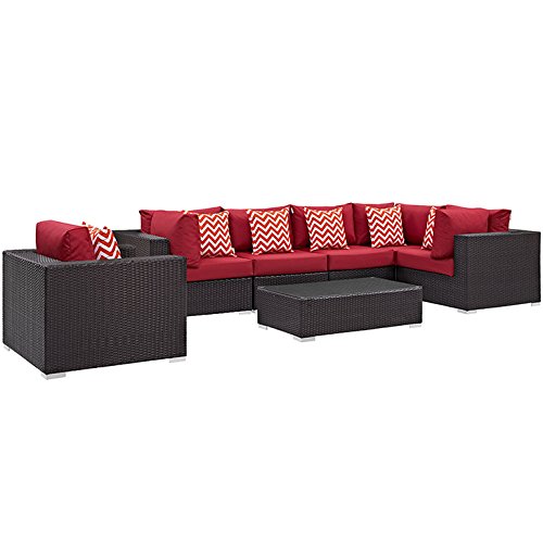 kitchen and dining room sets | CasaFoyer Convene Outdoor Sectional Set | Durable Rattan Weave | Weather-Resistant Cushions | Adjustable & Versatile | Patio, Backyard, Poolside Gathering | casafoyer.myshopify.com