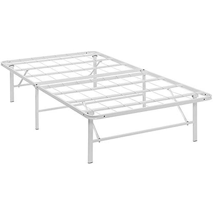 Bed | CasaFoyer Horizon Metal Bed Frame | Durable Stainless Steel | 14 Clearance | 1300 lbs Capacity | No Box Spring Needed | Easy Assembly | Twin Size | casafoyer.myshopify.com