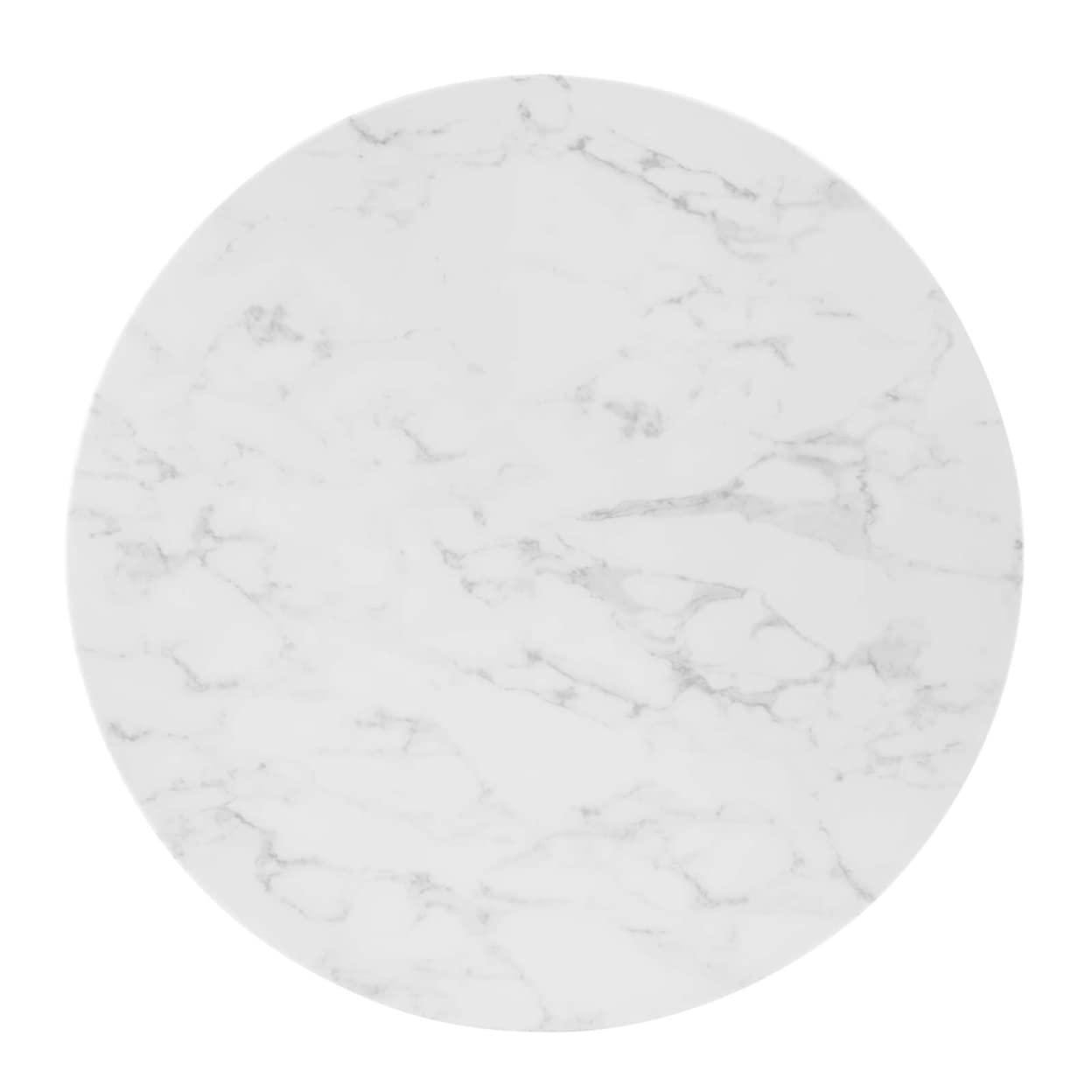 patio dining tables | CasaFoyer Zinque 36 Artificial Marble Dining Table | Stylish Modern Design | Easy to Clean | Black & Gold Tapered Base | Non-Marking Ring | Assembly Required | casafoyer.myshopify.com