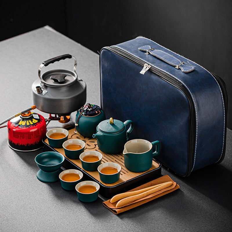 Tableware | CasaFoyer Outdoor Travel Tea Set Suit Equipment | casafoyer.myshopify.com