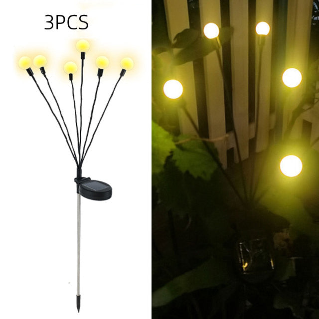 Garden Lightning | CasaFoyer Outdoor Garden Decoration Lawn Firefly Solar LED Lights | casafoyer.myshopify.com