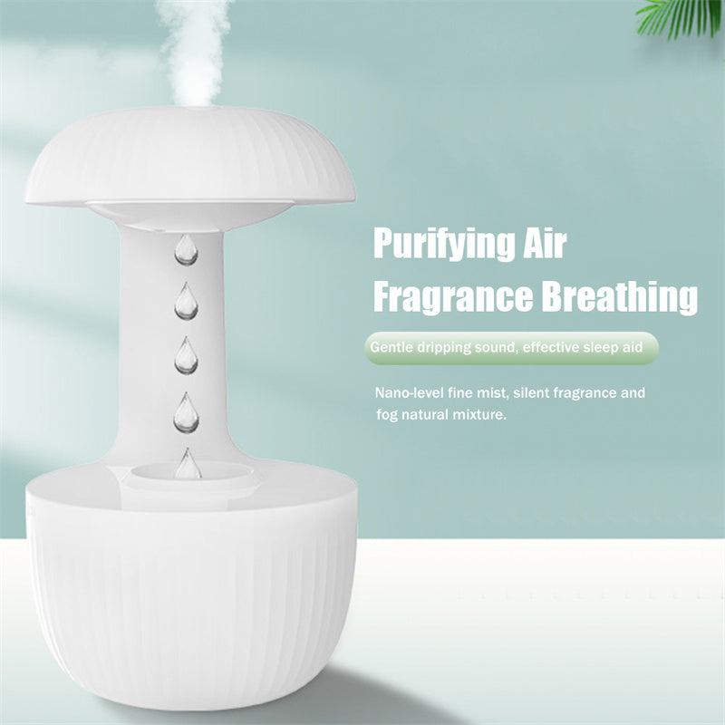 Humidifiers | Anti-gravity Air Humidifier Mute Countercurrent Humidifier Levitating Water Drops Cool Mist Maker Fogger Relieve Fatigue | casafoyer.myshopify.com