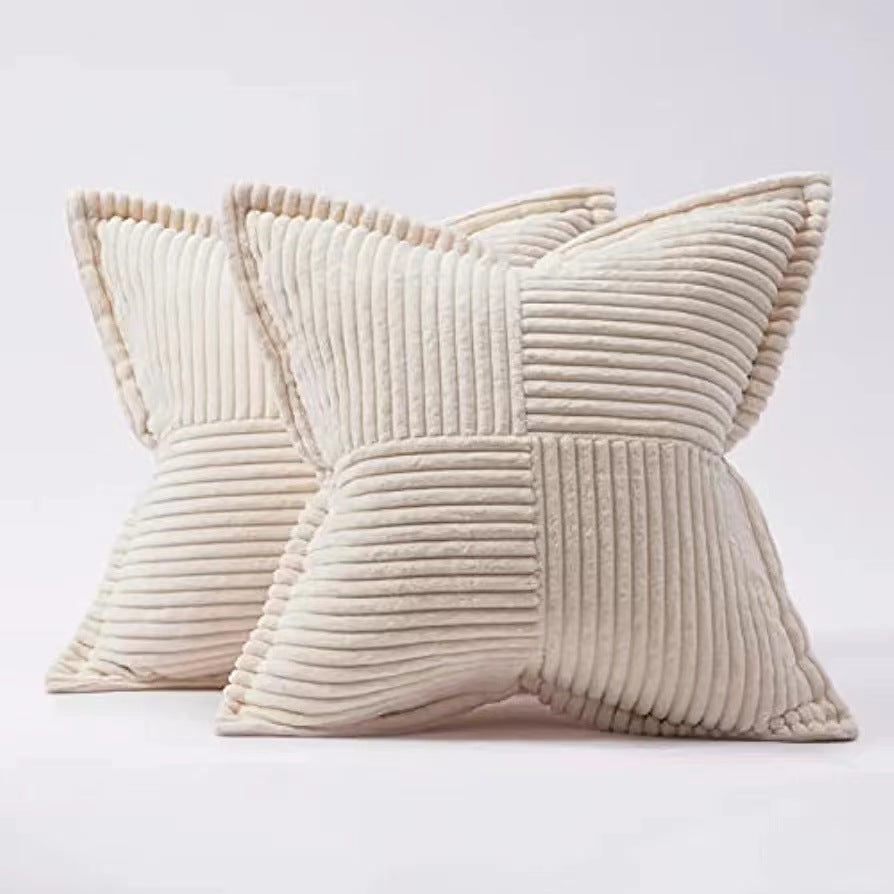 Pillow Cases | CasaFoyer Minimalistic Corduroy Flying Pillow Simple Cushion Cover | casafoyer.myshopify.com