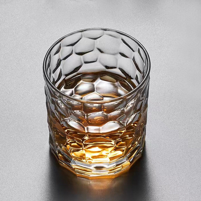 Whiskey Glass | CasaFoyer Ice Pattern Crystal Cocktail Glass | casafoyer.myshopify.com