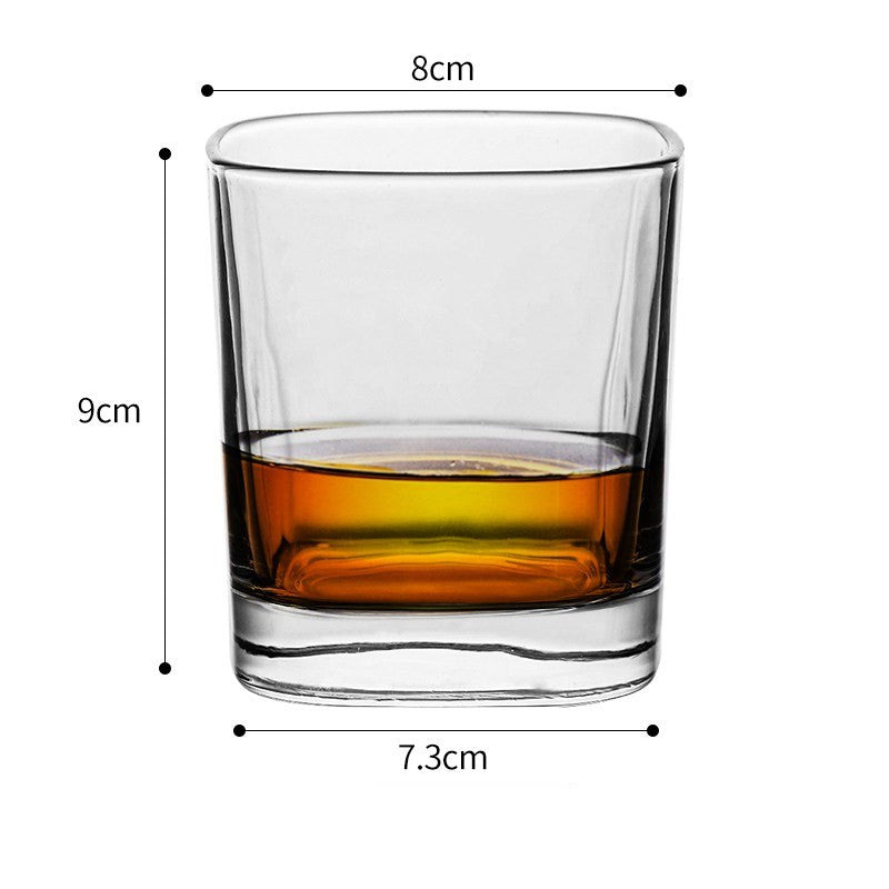 Bed Linen | Whiskey Glass Wine Glass Foreign Wine Glass Crystal Glass Octagonal Glass Thickened Bar Glass Set Beer Glass | casafoyer.myshopify.com