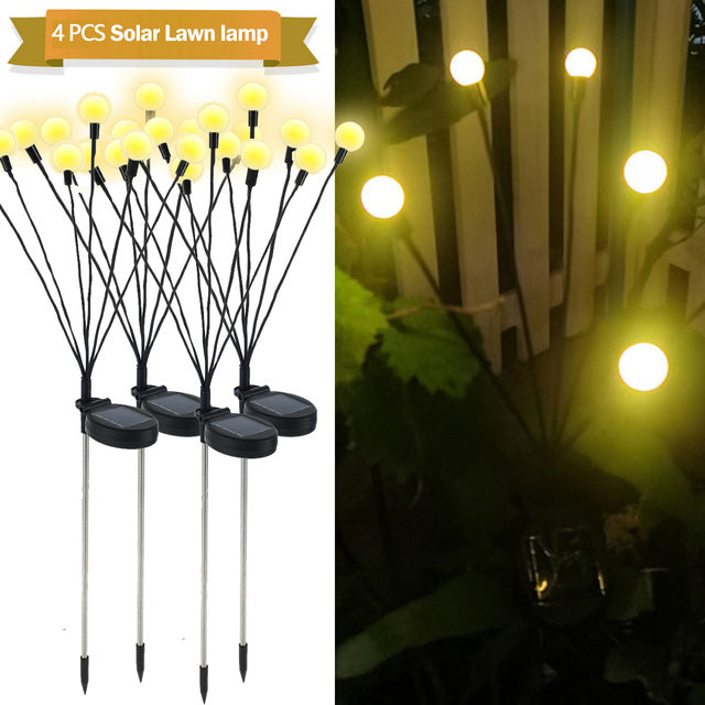 Garden Lightning | CasaFoyer Outdoor Garden Decoration Lawn Firefly Solar LED Lights | casafoyer.myshopify.com