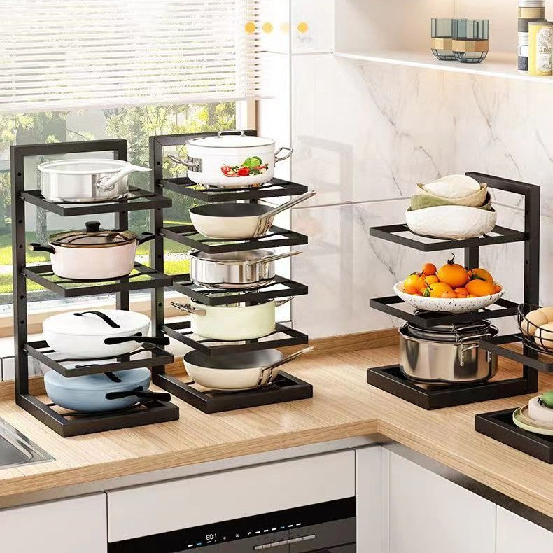 Organizers | CasaFoyer Kitchen Multi-layer Storage Corner Shelf Layered | casafoyer.myshopify.com