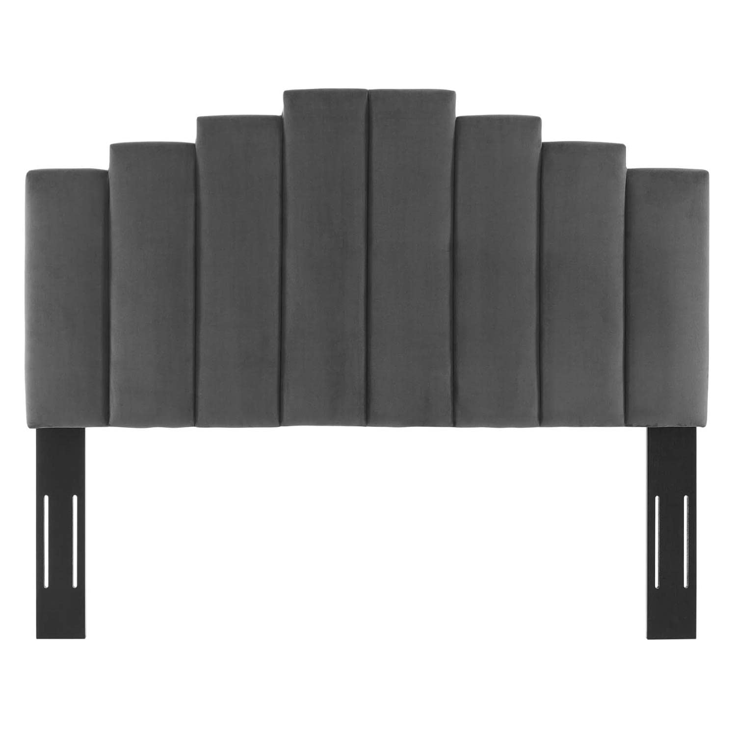 Bed | CasaFoyer Noelle Performance Velvet Full/Queen Headboard | Glamorous & Stain-Resistant Upholstery | Adjustable Height | Cozy Foam Padding | casafoyer.myshopify.com