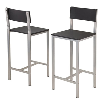 Tray Table | CasaFoyer Hanley High Table Set | Chic & Functional | 42W x 23.62D Table | 38.03H | 2 Stools - 15.35W x 16.92D x 37.56H | 220 lbs Capacity | 57.65 lbs Weight | casafoyer.myshopify.com
