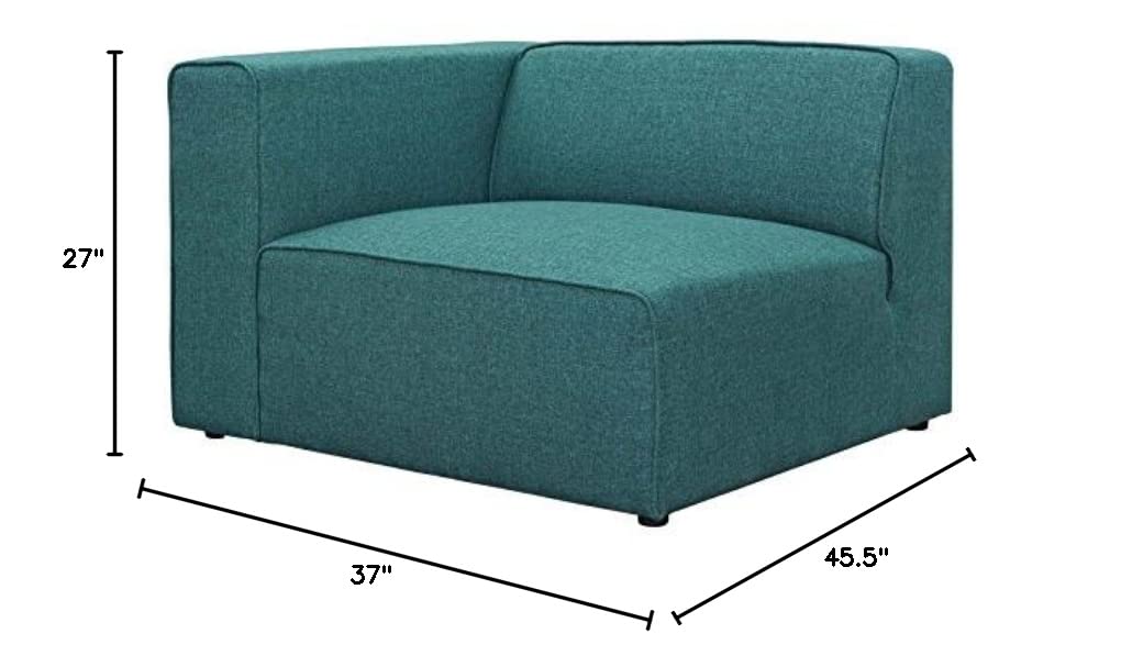home office desk chairs | CasaFoyer Mingle Left-Facing Sofa - Teal | Spacious Design | Plush Foam Padding | Adjustable Positioning | Luxurious Polyester Fabric | Elegant Piping | Sturdy Legs | Perfect for Modern Living or Lounge Area | casafoyer.myshopify.com