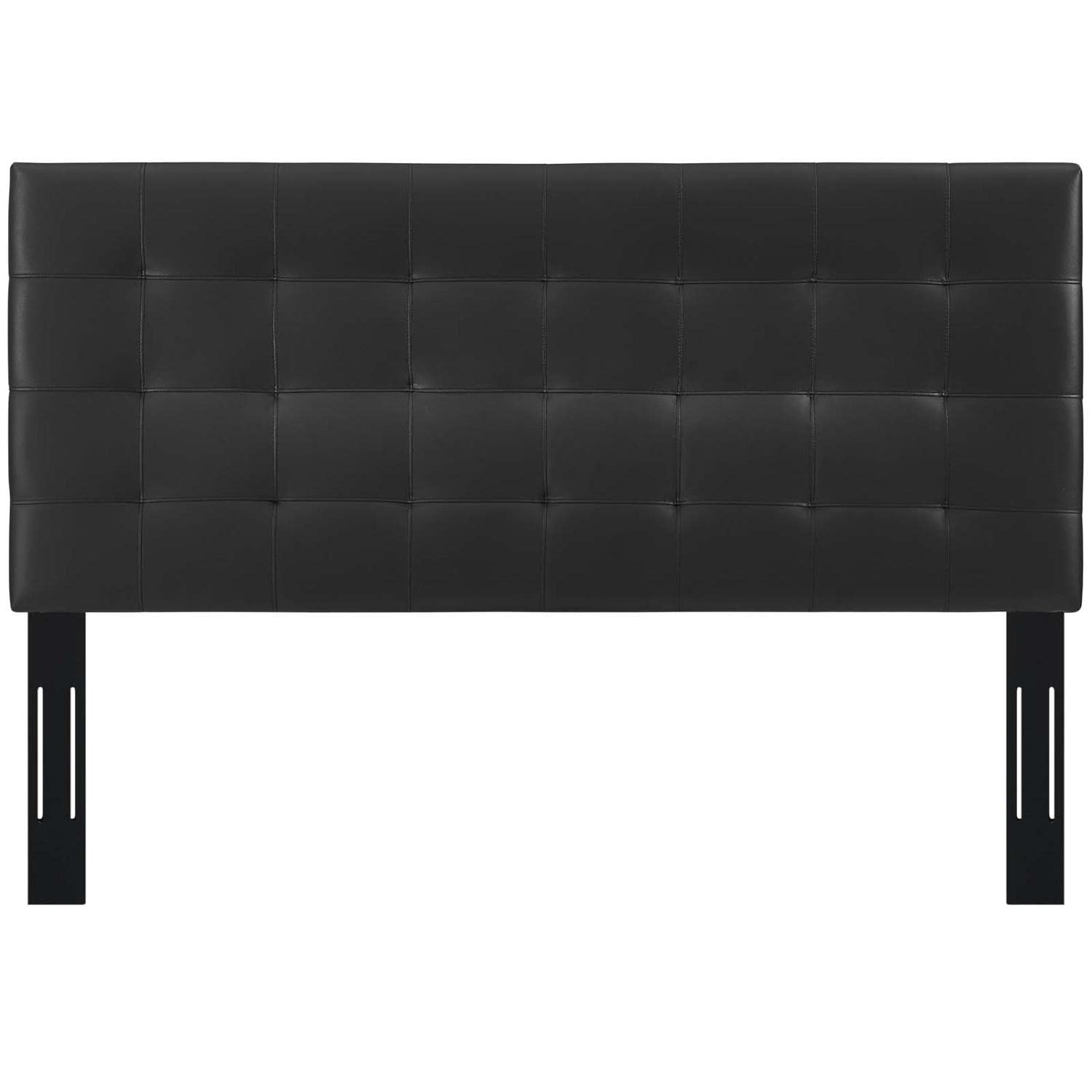 headboards | CasaFoyer Paisley Tufted Full/Queen Headboard | Upholstered Faux Leather - Black | Adjustable Height, Sturdy Frame | Customizable Comfort | | casafoyer.myshopify.com