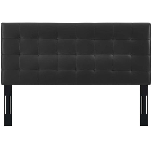 headboards | CasaFoyer Paisley Tufted Full/Queen Headboard | Upholstered Faux Leather - Black | Adjustable Height, Sturdy Frame | Customizable Comfort | | casafoyer.myshopify.com