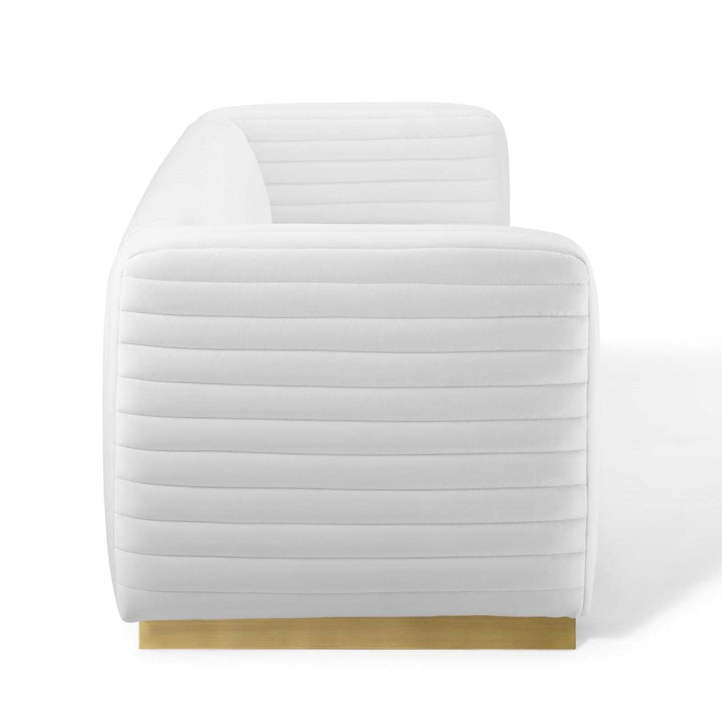 home office desk chairs | CasaFoyer Charisma Channel Tufted Performance Velvet Living Room Sofa | Vintage Glamour Design | Stain-Resistant Fabric | Supportive Coil System | Retro Modern Style | Gold Stainless Steel Base | Weight Capacity: 1323 lbs | Fully Assembled | casafoyer.myshopify.com