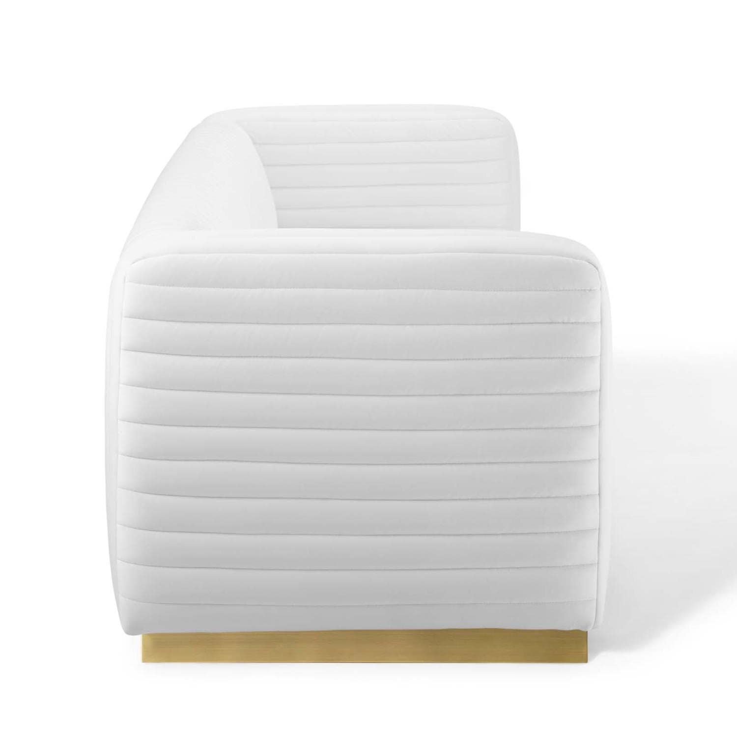 home office desk chairs | CasaFoyer Charisma Channel Tufted Performance Velvet Living Room Sofa | Vintage Glamour Design | Stain-Resistant Fabric | Supportive Coil System | Retro Modern Style | Gold Stainless Steel Base | Weight Capacity: 1323 lbs | Fully Assembled | casafoyer.myshopify.com