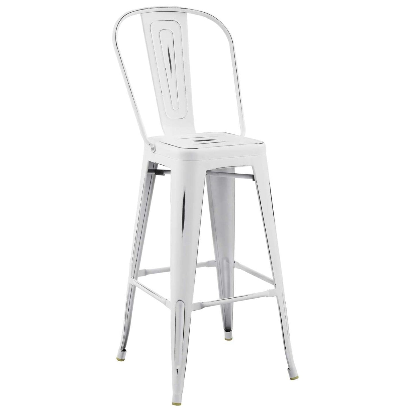home office desk chairs | CasaFoyer Promenade Bar Stool | Vintage Powder Coated Steel | Classic Bistro Charm | Versatile & Stylish | Perfect for Breakfast Nook or Bar Area | casafoyer.myshopify.com