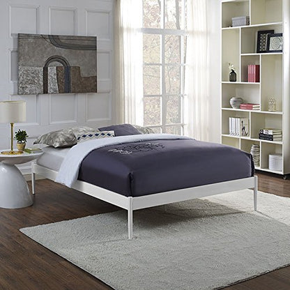 bed frames | CasaFoyer Elsie Bed Frame | Birchwood Support | Steel Frame | No Boxspring Needed | 1300 lbs Weight Capacity | Minimalist Design | King Size | casafoyer.myshopify.com