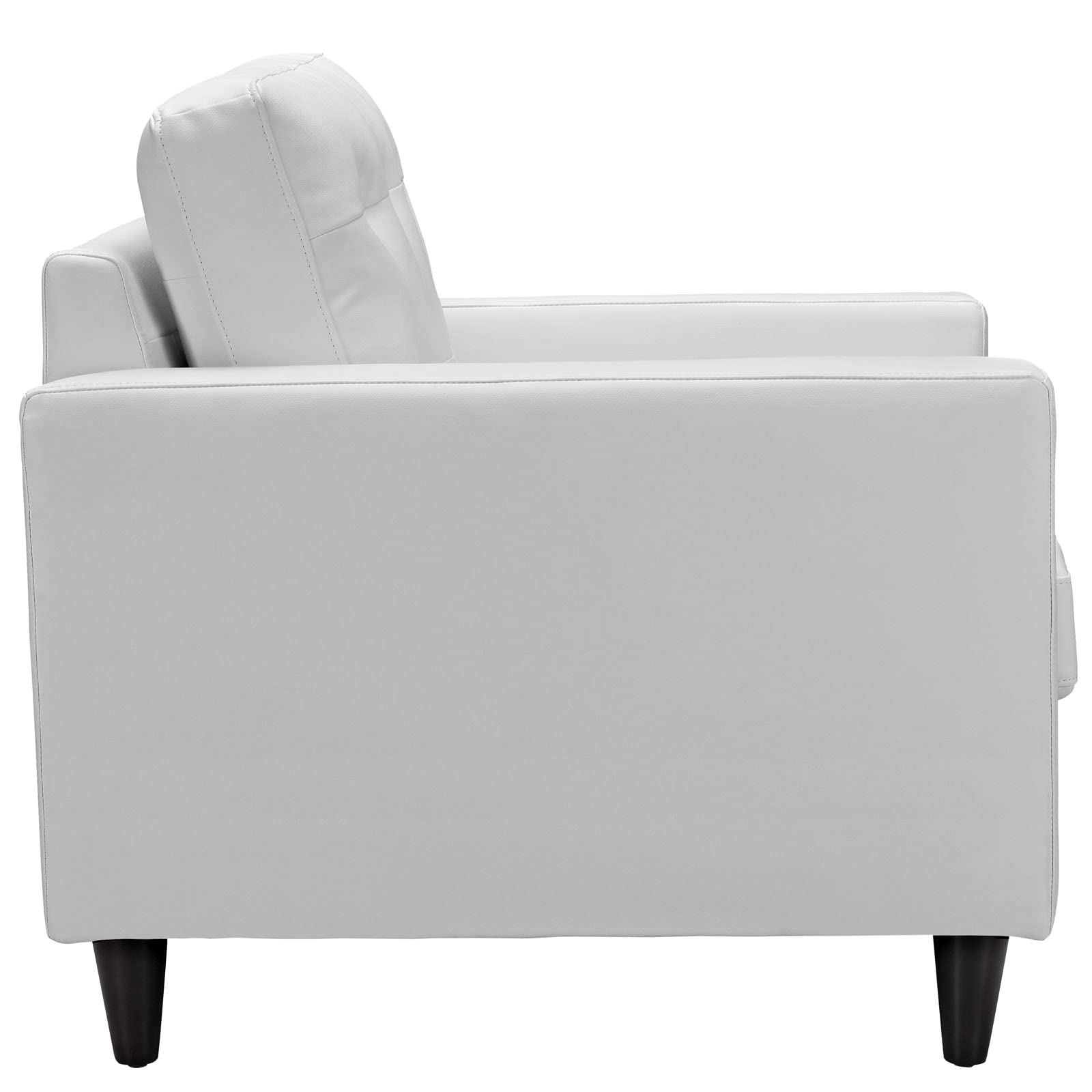 home office desk chairs | CasaFoyer Empress Leather Armchair | Exquisite Design | Tufted Buttons | Luxurious Cushions | Elegant Armrests | Solid Wood Legs | Floor Protection | White | casafoyer.myshopify.com