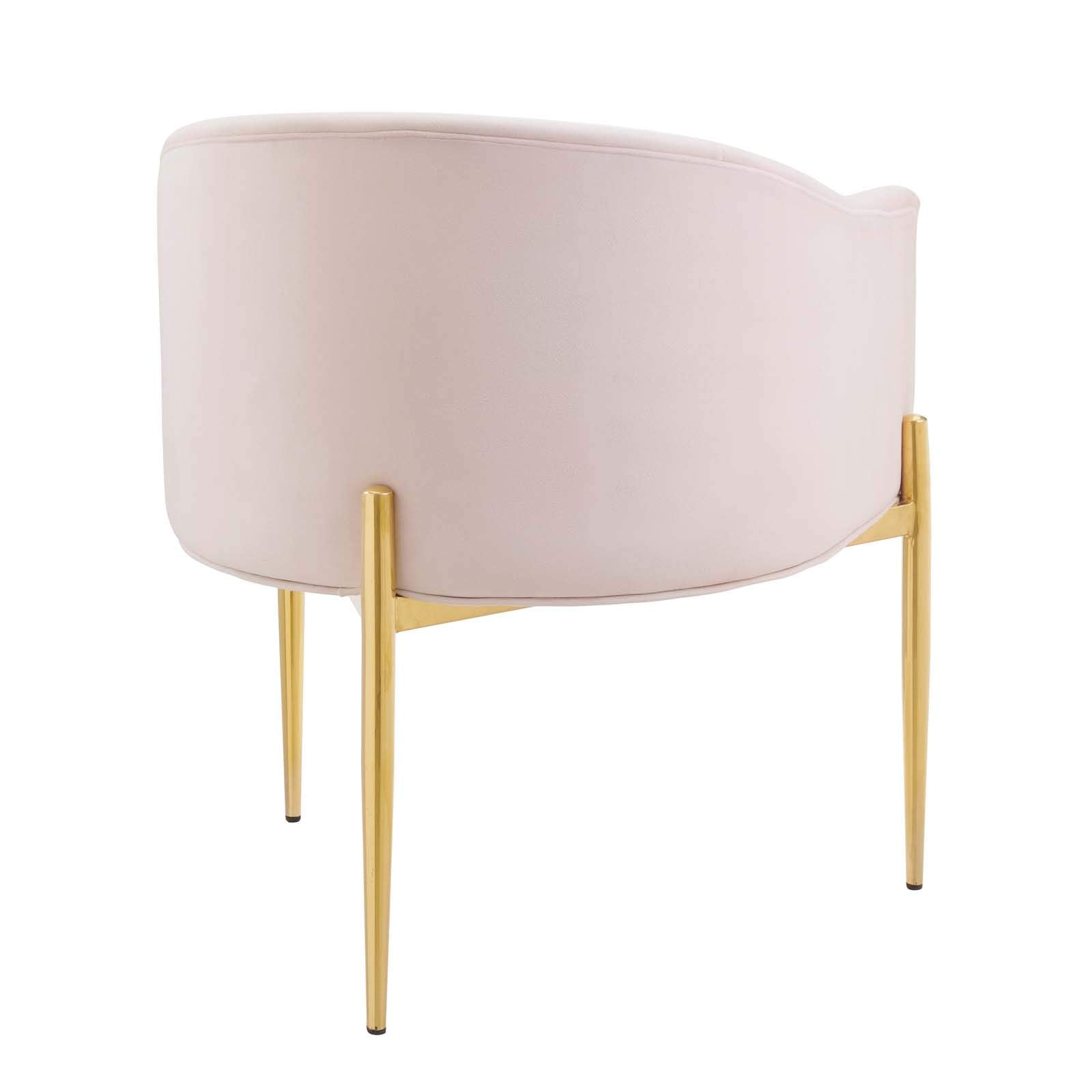 home office desk chairs | CasaFoyer Savour Tufted Performance Velvet Accent Armchair | Luxury | Sophisticated | Stain-Resistant | Comfortable Seating | Chrome Gold Legs | Statement Piece | 300 lbs Weight Capacity | casafoyer.myshopify.com