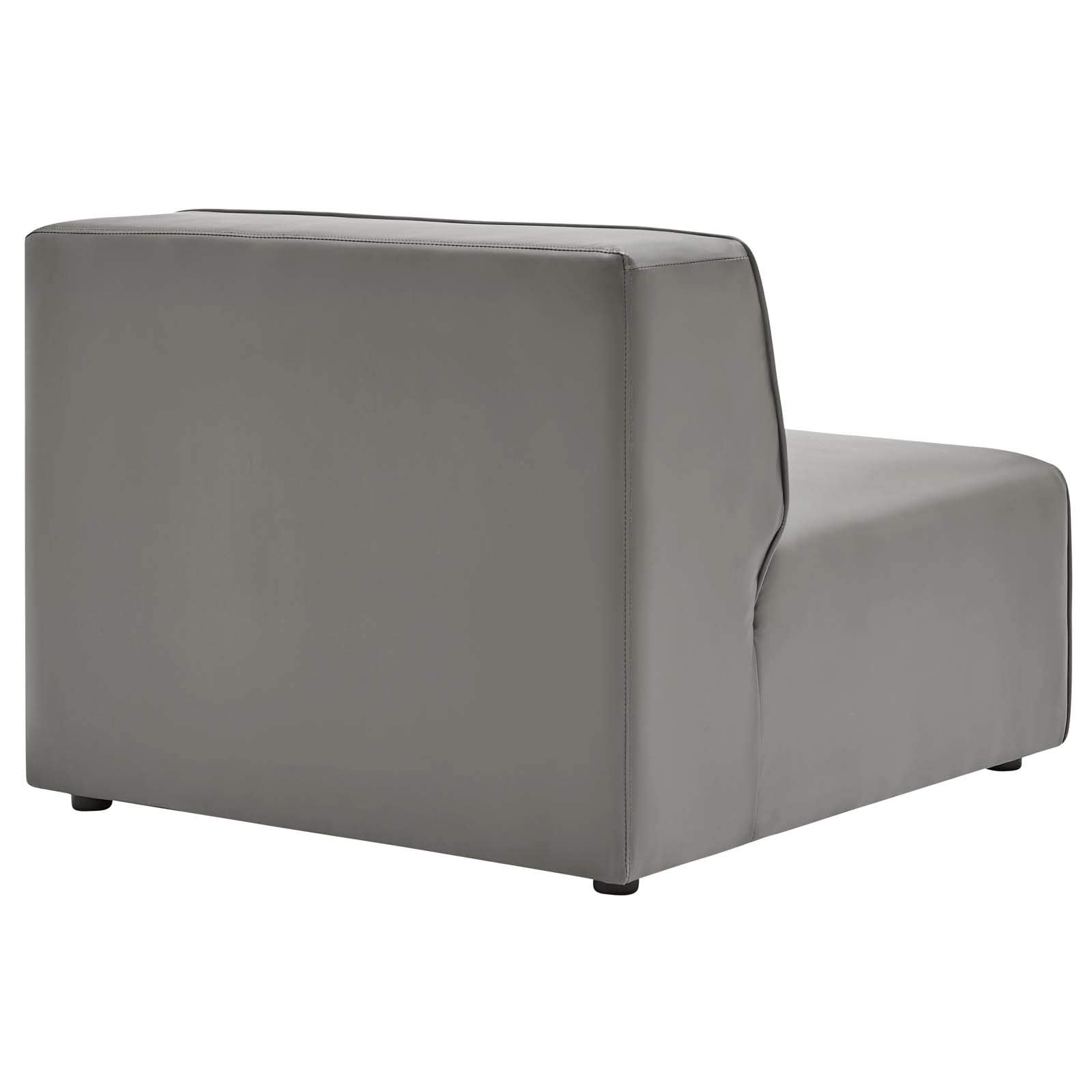 sofas | CasaFoyer Mingle Vegan Leather Armless Chair | Ultimate Comfort & Style | Spacious & Visually Appealing | Dense Foam Padding | Adjustable & Versatile | Luxurious Vegan Leather Upholstery | Sturdy Legs | Perfect for Modern Decor | Modular Seating | casafoyer.myshopify.com