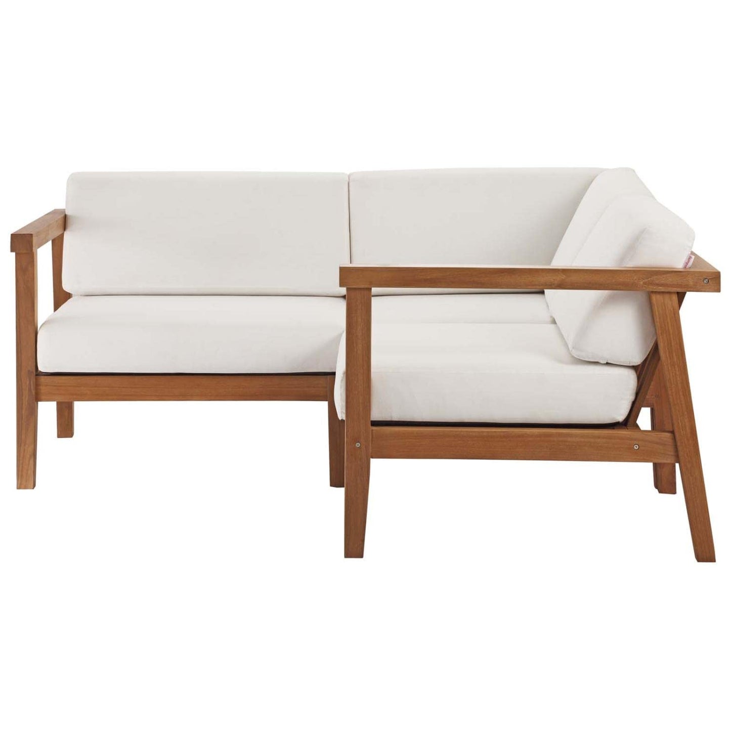 sofas | CasaFoyer Bayport Teak Outdoor Sectional Sofa Set | Ultimate Relaxation | Durable Teak Wood | UV & Water-Resistant Cushions | Versatile Configurations | casafoyer.myshopify.com