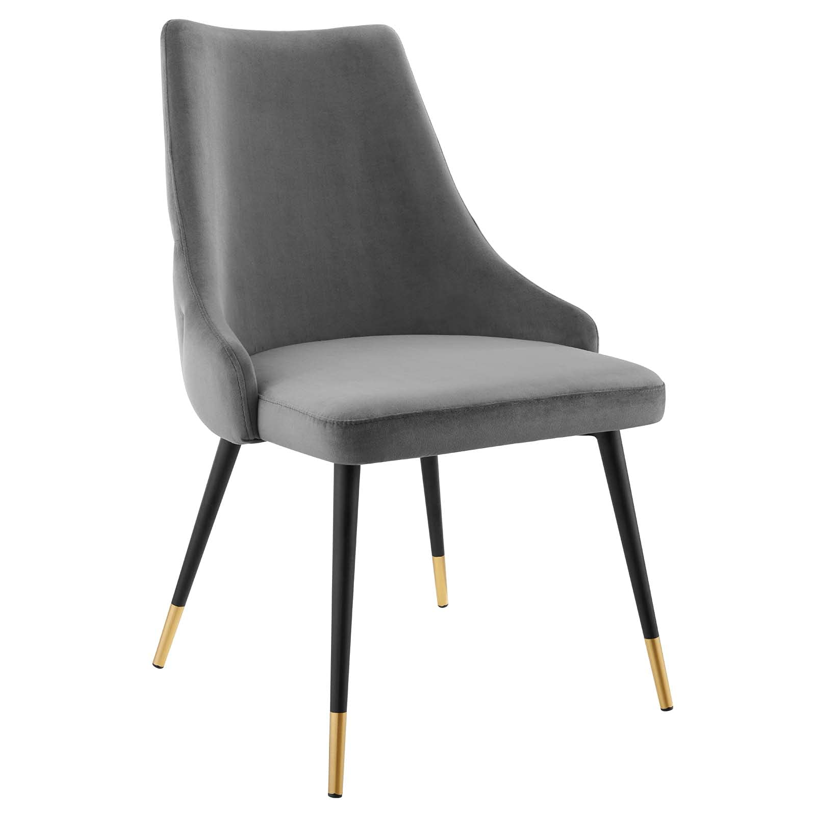 home office desk chairs | CasaFoyer Adorn Tufted Performance Velvet Dining Side Chair | Elegant, Plush, Stain-Resistant | Vintage Modern Style | 300 lbs. Capacity | Non-Marking Foot Caps | casafoyer.myshopify.com