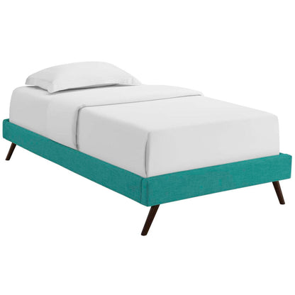 Bed | CasaFoyer Loryn Platform Bed | Solid Wood Frame | Polyester Upholstery | Wooden Slat Support | Memory Foam Compatible | Stylish Headboard Options | casafoyer.myshopify.com
