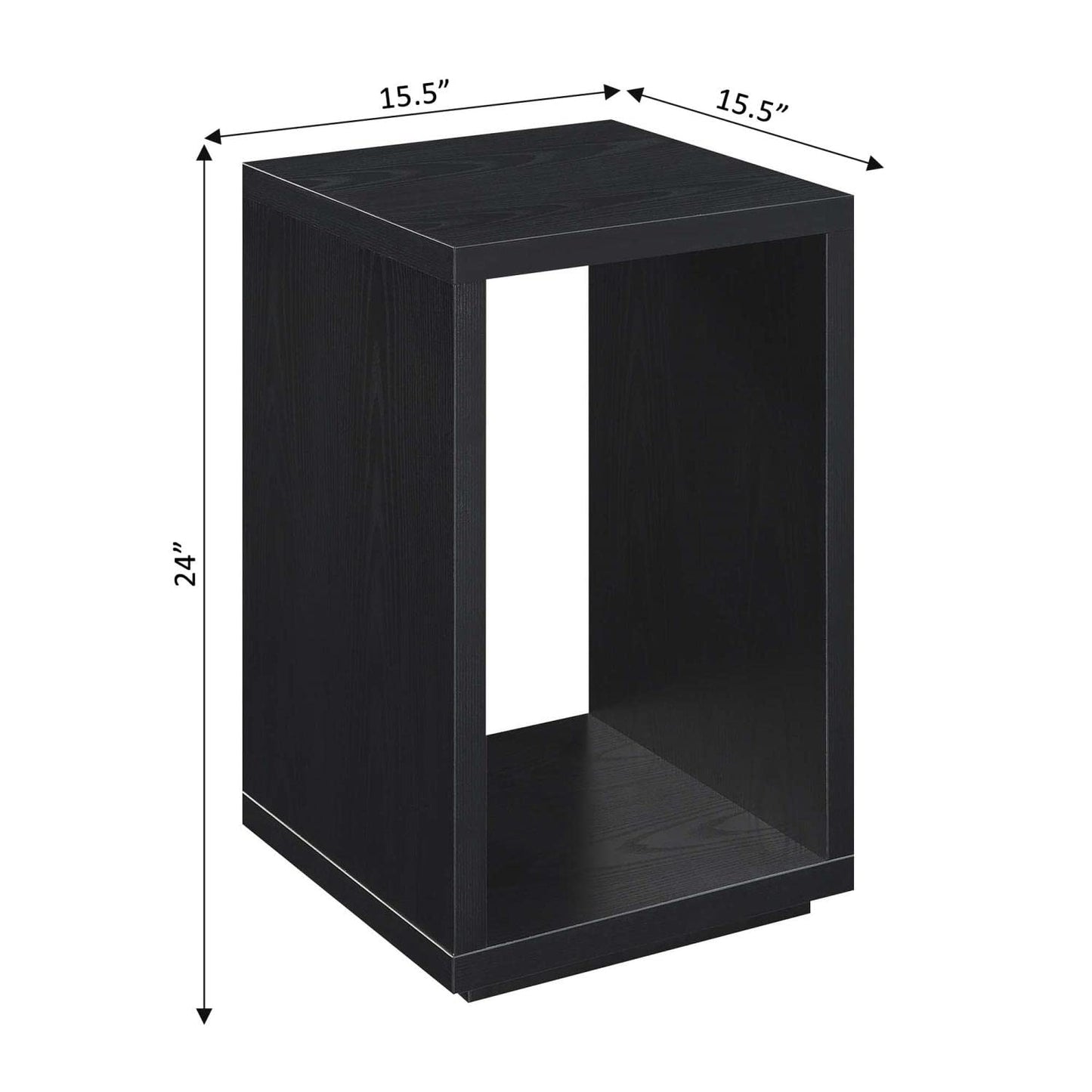 TABLE | Stylish & Contemporary Northfield Admiral End Table | Generous Surface Top | Bottom Shelf for Display | Durable Honeycomb Construction | Ergode Collection | casafoyer.myshopify.com