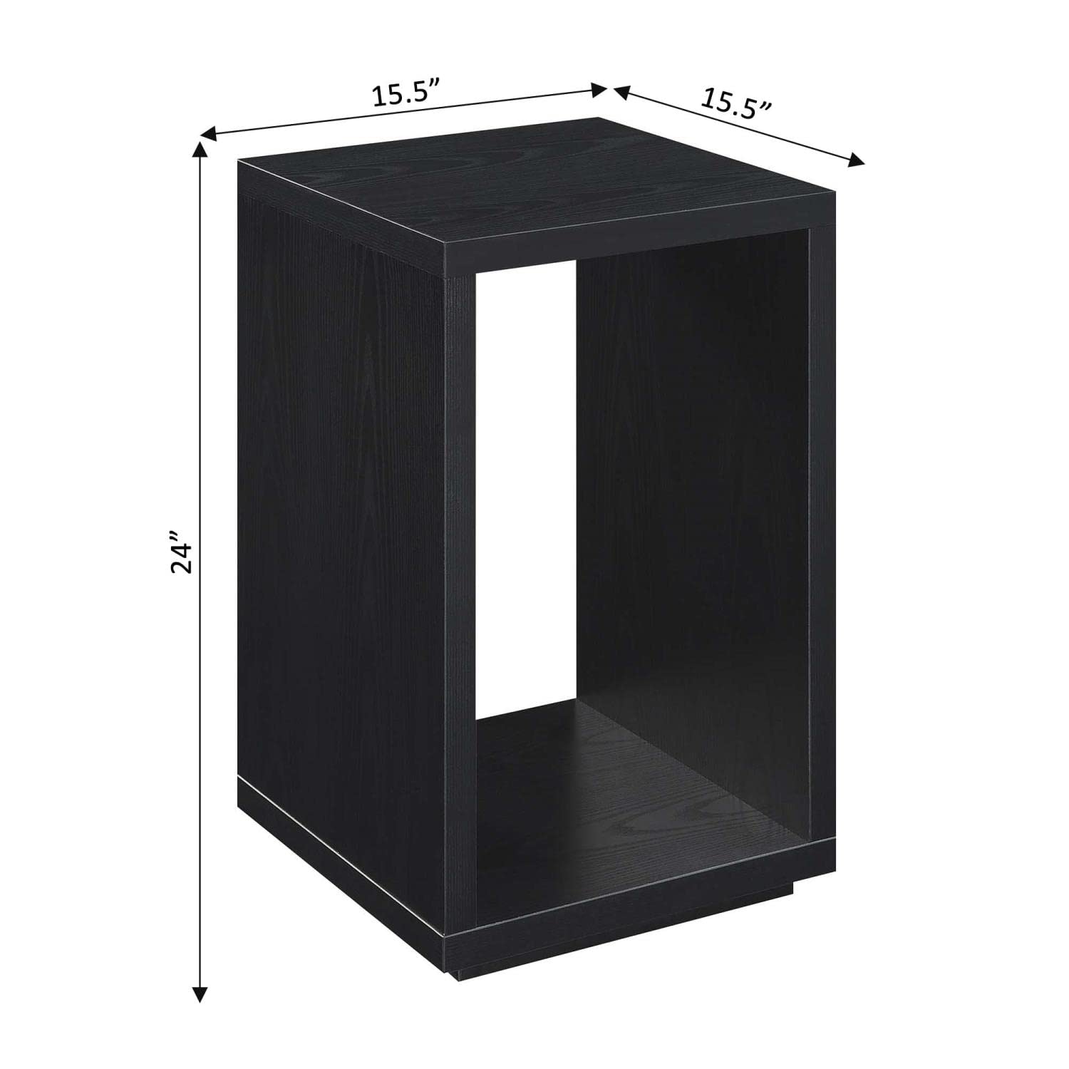 TABLE | Stylish & Contemporary Northfield Admiral End Table | Generous Surface Top | Bottom Shelf for Display | Durable Honeycomb Construction | Ergode Collection | casafoyer.myshopify.com
