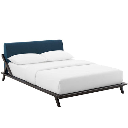 adjustable bed bases | CasaFoyer Luella Queen Platform Bed | Luxurious Sled Design | Plush Upholstered Headboard | Solid Wood Frame | Ideal for Master Suites & Guest Bedrooms | Sleek Mid-Century Charm | 800 lbs Weight Capacity | casafoyer.myshopify.com