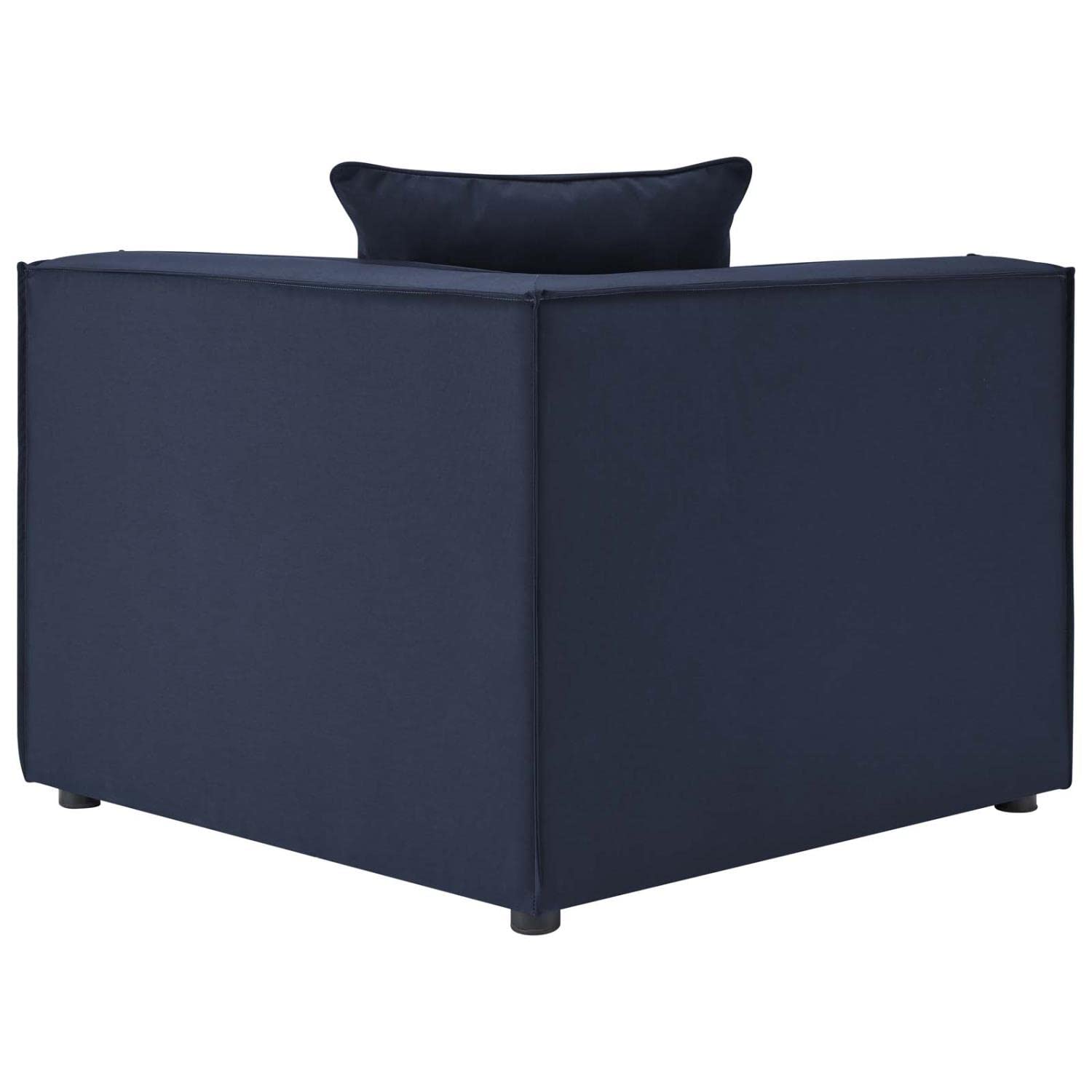 executive chairs | CasaFoyer Outdoor Patio Saybrook Upholstered 6-Piece Sectional Sofa | All-Weather, Water & UV-Resistant | French Piping Details | Durable & Long-Lasting | Includes Armless Chairs, Corner Chairs, & Ottomans | Navy | casafoyer.myshopify.com
