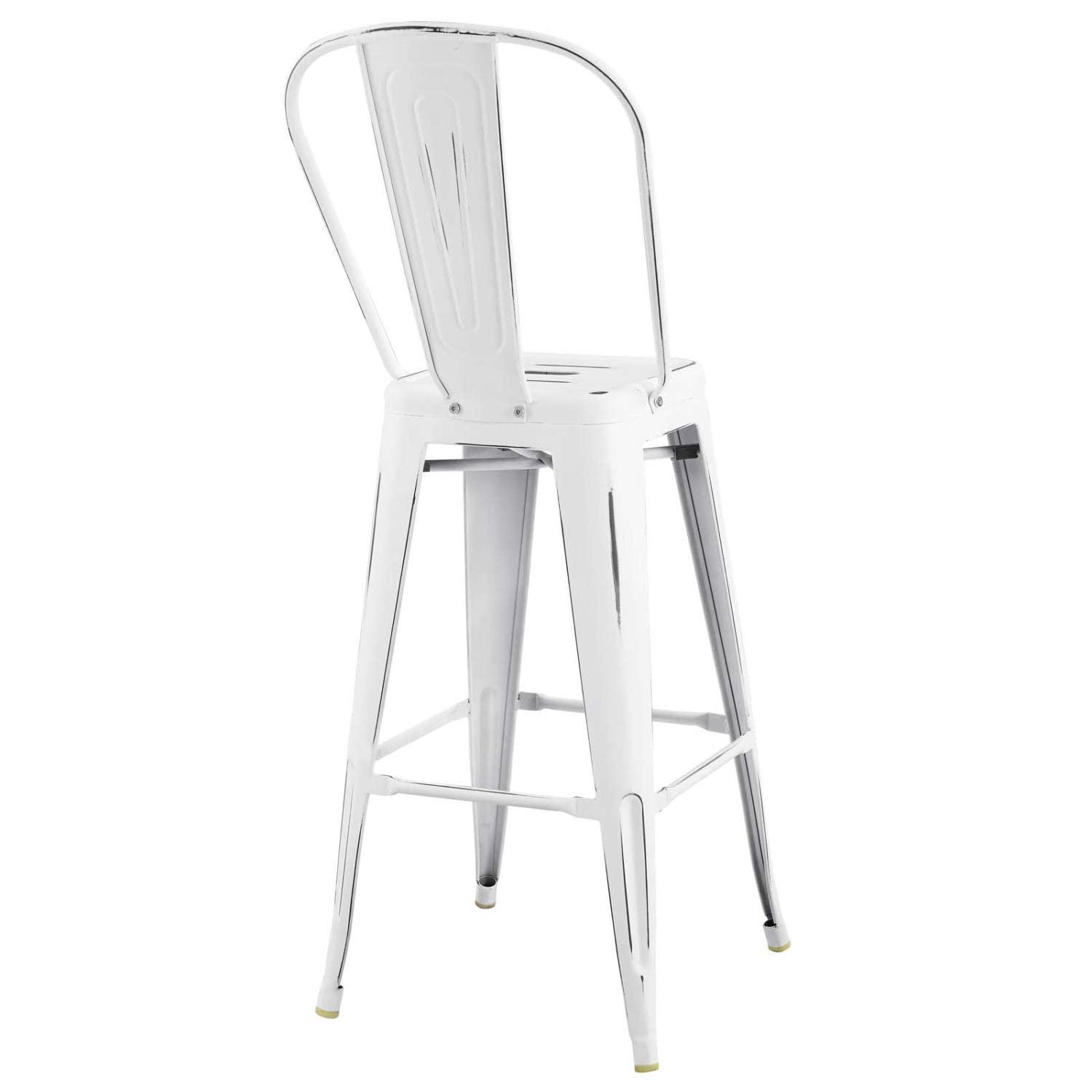 home office desk chairs | CasaFoyer Promenade Bar Stool | Vintage Powder Coated Steel | Classic Bistro Charm | Versatile & Stylish | Perfect for Breakfast Nook or Bar Area | casafoyer.myshopify.com