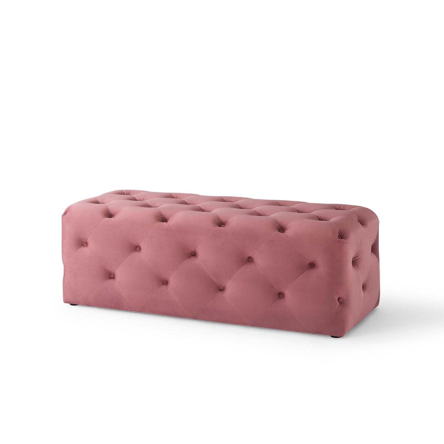 ottomans | CasaFoyer Amour 48 Tufted Button Entryway Bench | Plush Stain-Resistant Velvet | Comfortable Seating | Stylish & Practical | Supports 500 lbs | casafoyer.myshopify.com