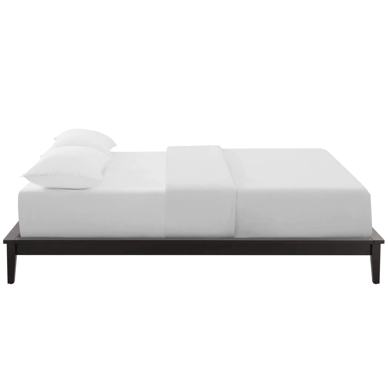 bed frames | CasaFoyer Rustic Lodge Full Wood Platform Bed Frame | Durable Solid Wood | Supports Memory Foam, Latex, Innerspring, Hybrid Mattresses | No Box Spring Needed | 800 lbs Capacity | casafoyer.myshopify.com
