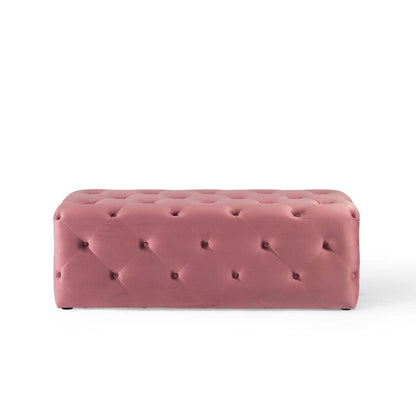 ottomans | CasaFoyer Amour 48 Tufted Button Entryway Bench | Plush Stain-Resistant Velvet | Comfortable Seating | Stylish & Practical | Supports 500 lbs | casafoyer.myshopify.com
