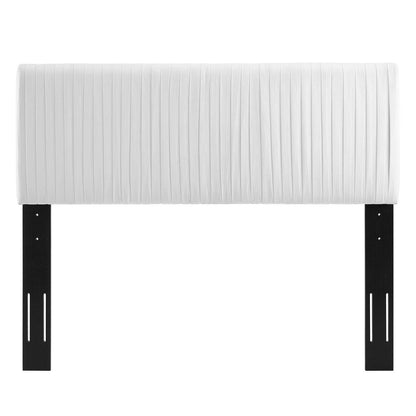 headboards | CasaFoyer Eloise Channel Tufted Performance Velvet Full/Queen Headboard | Vintage Modern Elegance | Art Deco Style | Adjustable Height | Stain-Resistant Velvet Upholstery | casafoyer.myshopify.com