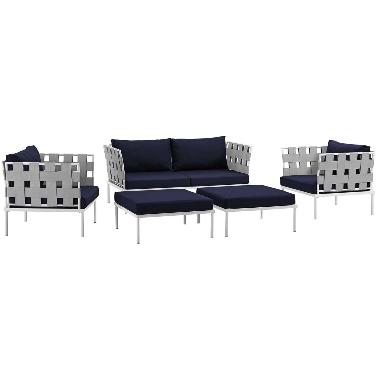 executive chairs | CasaFoyer Harmony Outdoor Patio Sectional Sofa Furniture Set | All-Weather Waterproof | Modern Design | Machine Washable Cushions | Tempered Glass Top Tables | casafoyer.myshopify.com