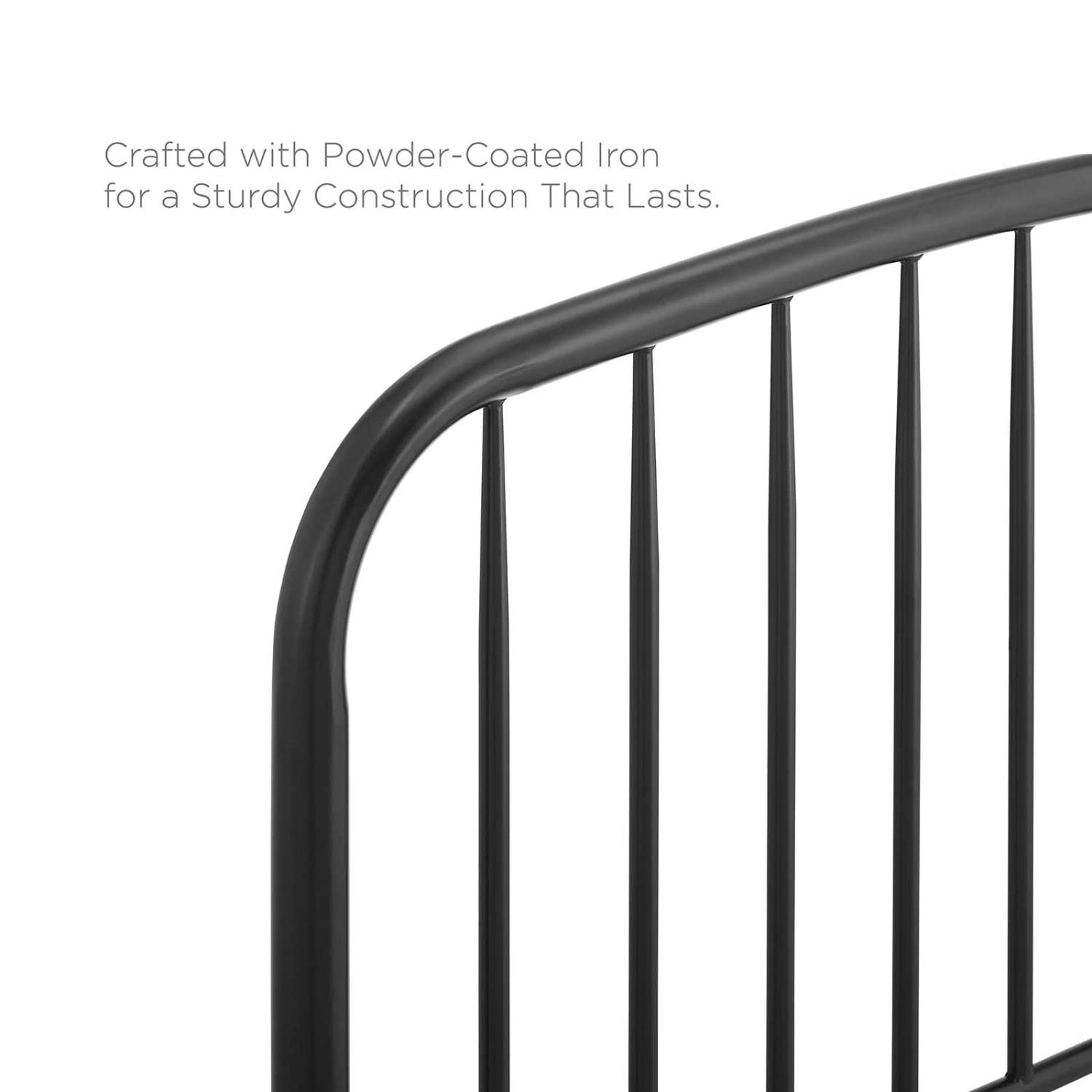 Bed | CasaFoyer Nova Metal Queen Headboard | Modern Farmhouse Style | Durable Iron Construction | Height-Adjustable | Neutral Aesthetic | Perfect for Master Bedroom or Guest Suite | casafoyer.myshopify.com