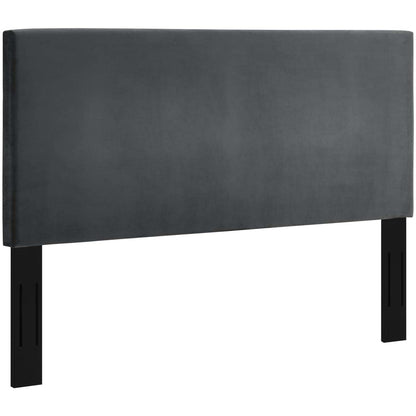 Bed | CasaFoyer Claire King/California King Headboard | Elegant Stain-Resistant Velvet | Adjustable Height | Durable Frame | Compatible with King & Cal King Bed Frames | casafoyer.myshopify.com
