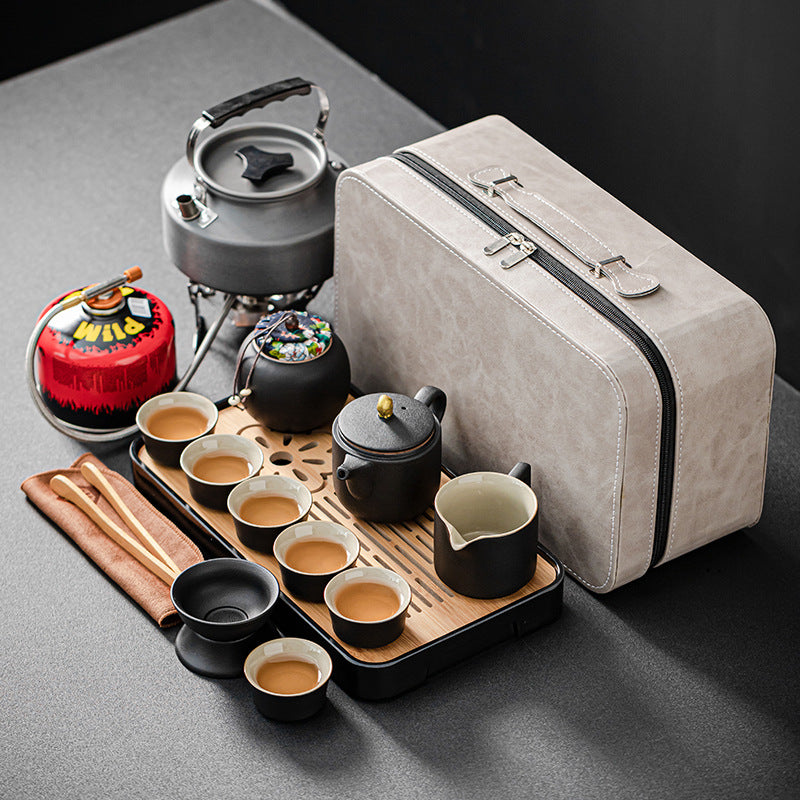 Tableware | CasaFoyer Outdoor Travel Tea Set Suit Equipment | casafoyer.myshopify.com