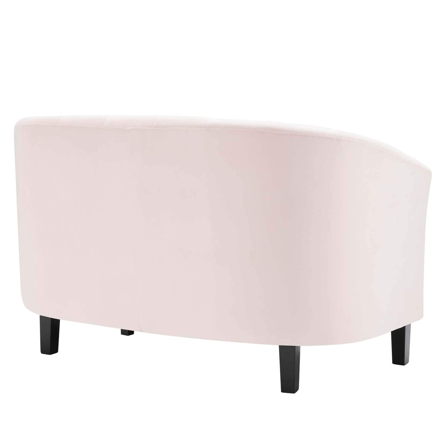 sofas | CasaFoyer Prospect Performance Velvet Loveseat | Modern Twist | Stain-Resistant | Elegant Channel Tufting | Retro Design | Comfortable & Durable | Set with 1 Loveseat | casafoyer.myshopify.com