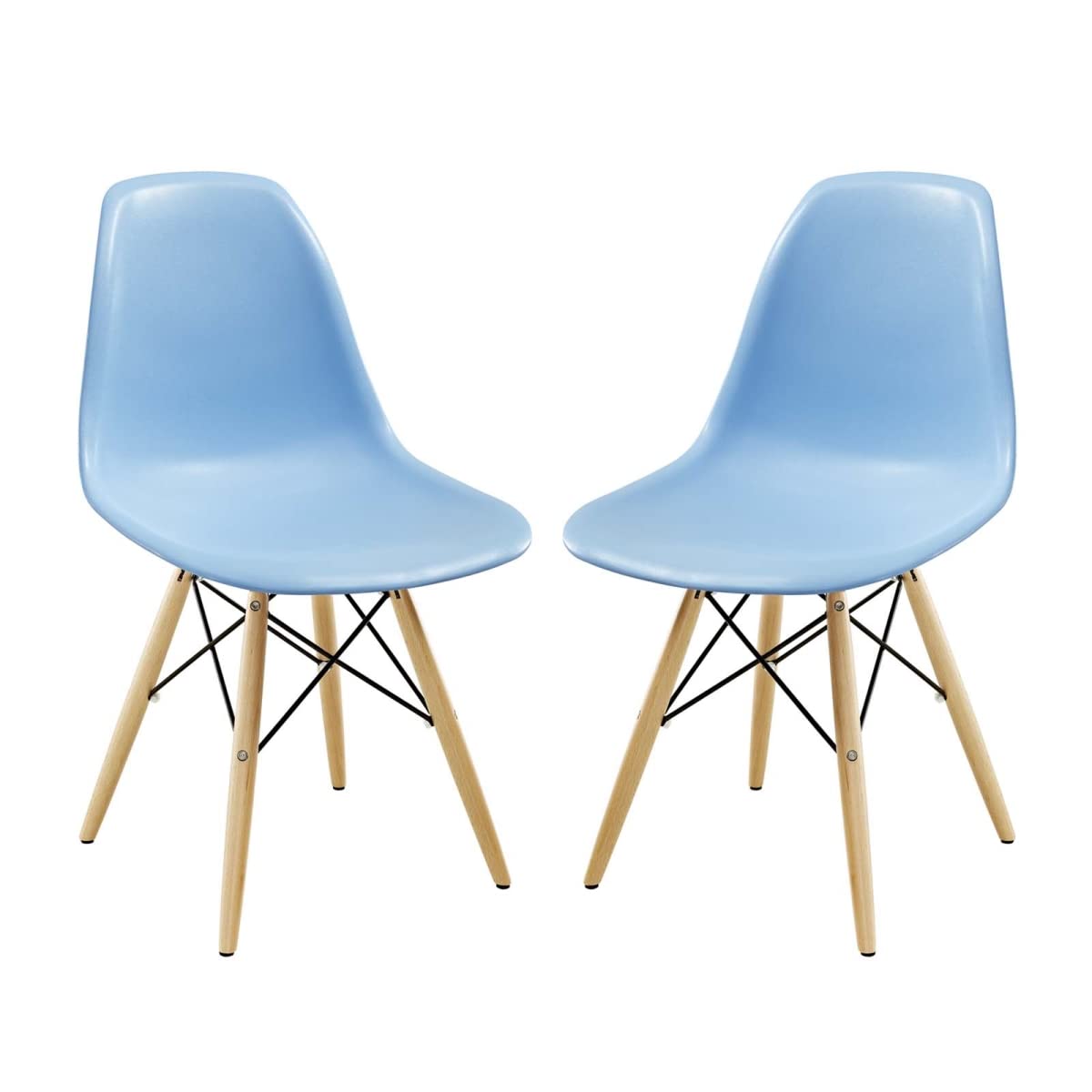 home office desk chairs | CasaFoyer Molded Plastic Chairs Set of 2 | Flexible, Comfortable | Indoor/Outdoor Use | Wide Range of Base Options | Enhance Home Decor | casafoyer.myshopify.com
