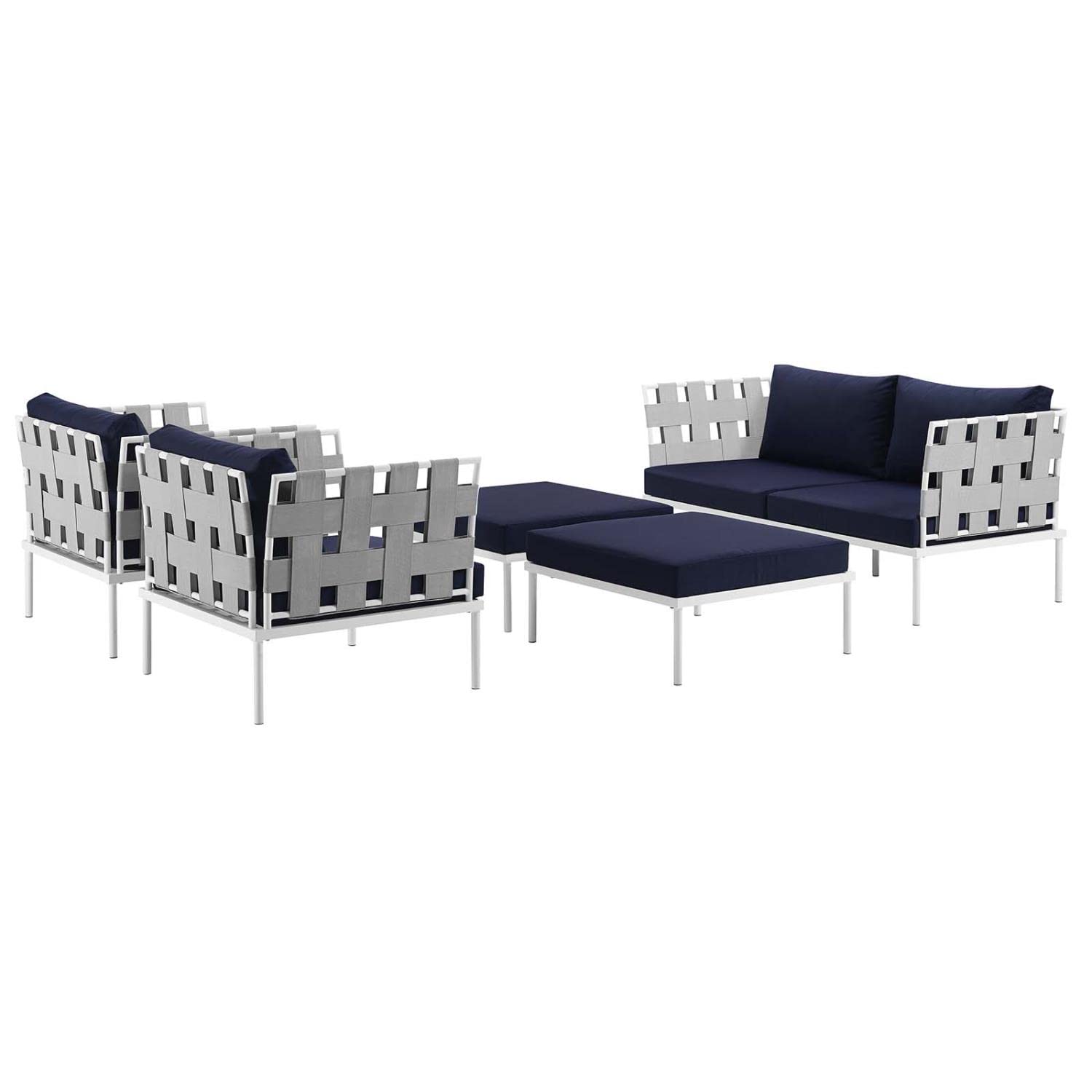 executive chairs | CasaFoyer Harmony Outdoor Patio Sectional Sofa Furniture Set | All-Weather Waterproof | Modern Design | Machine Washable Cushions | Tempered Glass Top Tables | casafoyer.myshopify.com