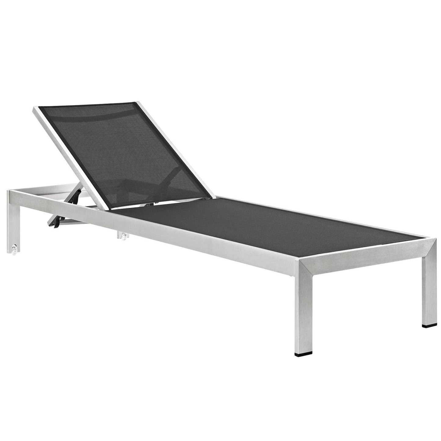 home office desk chairs | CasaFoyer Shore Outdoor Patio Chaise Lounge Chair | Sleek & Durable Aluminum Frame | Clear Wheels for Mobility | Non-Marking Foot Caps | Stylish & Timeless Design | casafoyer.myshopify.com