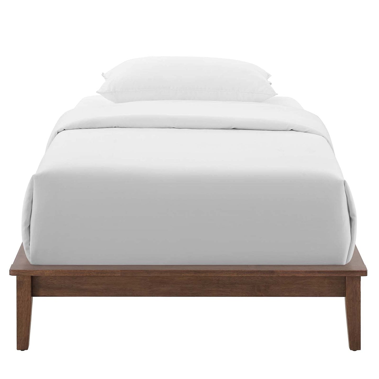 Bed | CasaFoyer Lodge Twin Wood Platform Bed Frame | Rustic Charm | Durable Solid Wood | No Box Spring Needed | 800 lbs Weight Capacity | casafoyer.myshopify.com