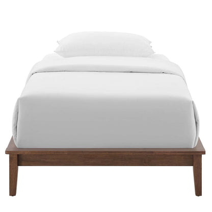 Bed | CasaFoyer Lodge Twin Wood Platform Bed Frame | Rustic Charm | Durable Solid Wood | No Box Spring Needed | 800 lbs Weight Capacity | casafoyer.myshopify.com