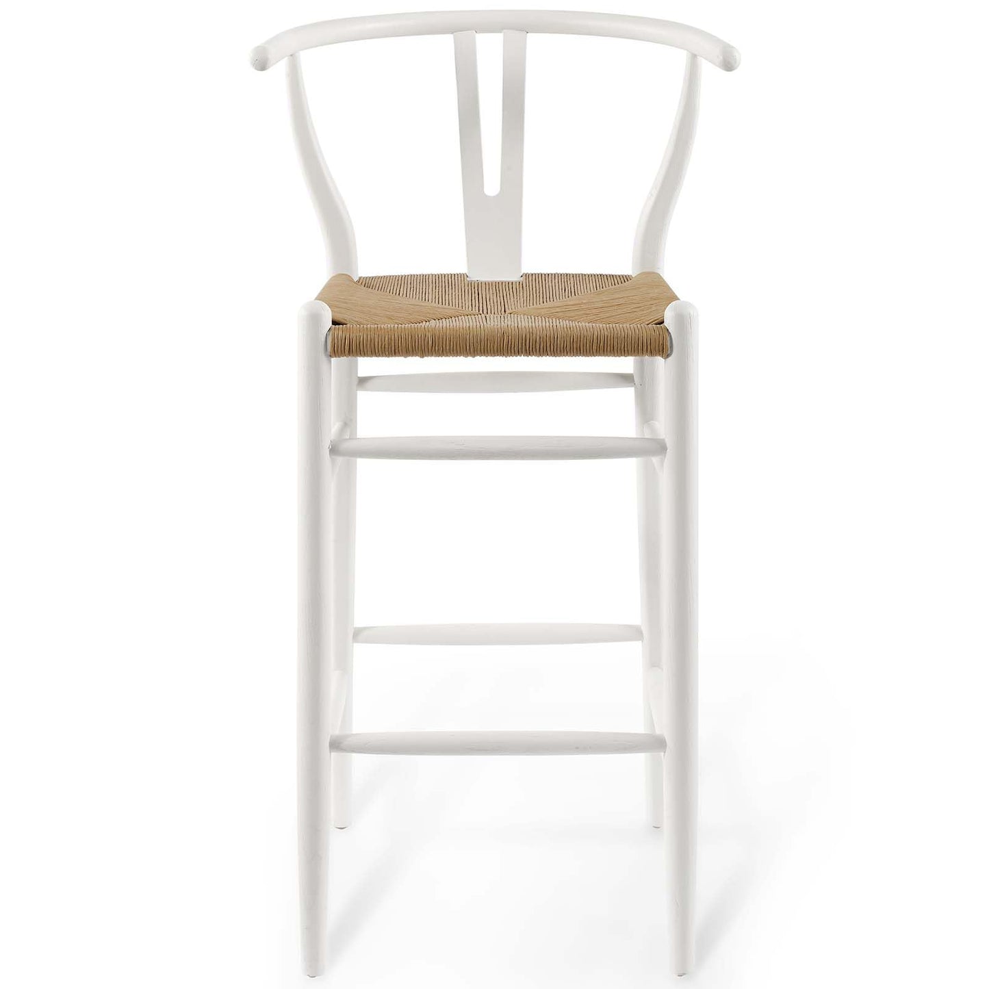 barstools | CasaFoyer Amish Wooden Bar Stool | Rustic Design | Elm Wood Construction | Woven Paper Rope Seat | Fully Assembled | Ideal for Bistros, Bars, Cafes | 331 lbs Weight Capacity | casafoyer.myshopify.com