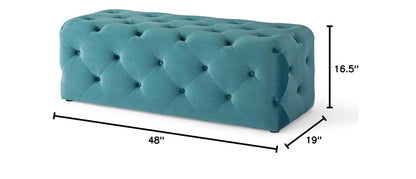 ottomans | CasaFoyer Amour 72 Tufted Button Entryway Bench | Stain-Resistant Velvet | Comfortable & Opulent Seating | Transform Your Interior Design | 550 lbs Weight Capacity | casafoyer.myshopify.com