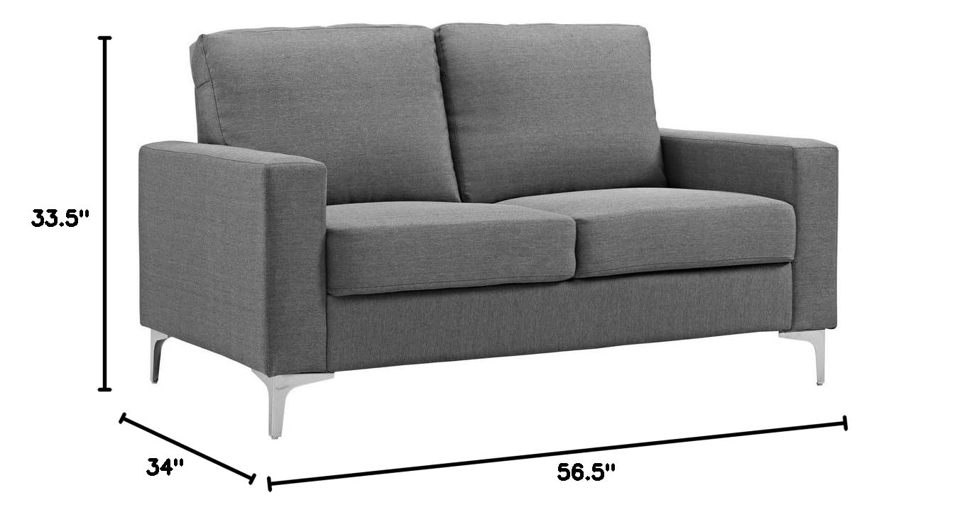 sofas | CasaFoyer Allure Sofa | Sleek Design | Comfortable Cushions | Modern Aesthetic | Gray Upholstery | Perfect for Relaxation & Contemporary Home Decor | casafoyer.myshopify.com