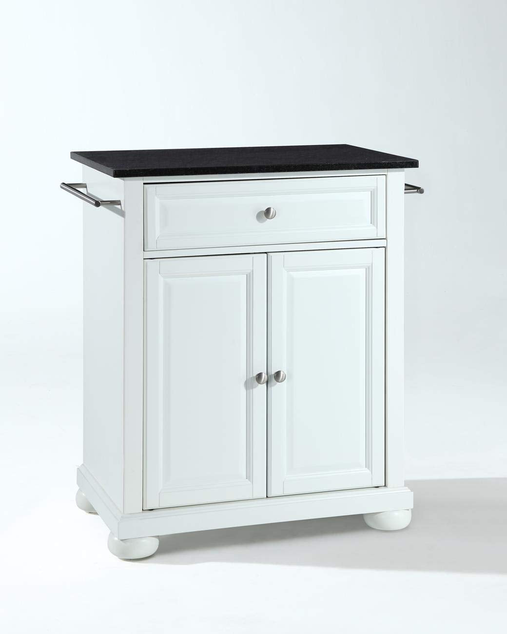 Kitchen Storage | Durable Solid Hardwood Kitchen Island | Elegant Raised Panel Doors | Ample Storage Space | White Finish | casafoyer.myshopify.com