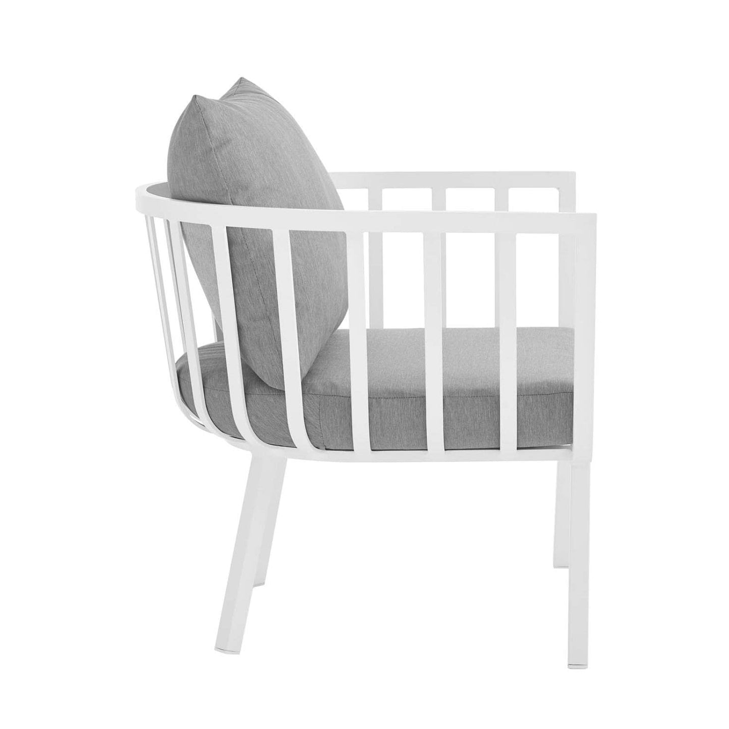 kitchen and dining room sets | CasaFoyer Riverside Outdoor Patio Aluminum Sectional Set | Coastal Design | UV-Resistant Cushions | Sturdy Frame | Scratch-Resistant Cement Top | Includes Coffee Table, Armchair, Armless Chair, Corner Chairs | casafoyer.myshopify.com